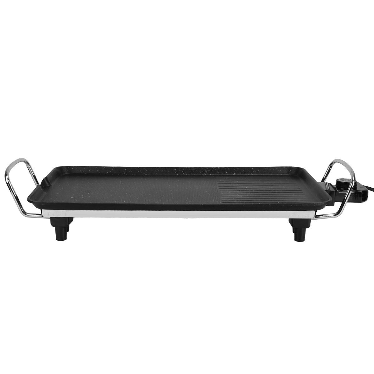 Electric BBQ Grill Griddle — 1500W Non-Stick Indoor/Outdoor Hot Plate with 5 Heat Settings - Smart Living Co.
