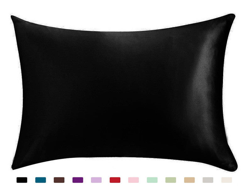 Satin Silk Pillowcase | Flower Pattern Ice Silk Cover - Smart Living Co.