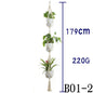 Cotton Rope Plant Hanger | Handmade Hanging Basket - Smart Living Co.