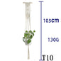 Cotton Rope Plant Hanger | Handmade Hanging Basket - Smart Living Co.