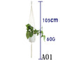 Cotton Rope Plant Hanger | Handmade Hanging Basket - Smart Living Co.