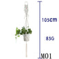 Cotton Rope Plant Hanger | Handmade Hanging Basket - Smart Living Co.
