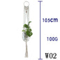 Cotton Rope Plant Hanger | Handmade Hanging Basket - Smart Living Co.