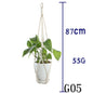 Cotton Rope Plant Hanger | Handmade Hanging Basket - Smart Living Co.