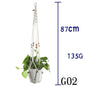 Cotton Rope Plant Hanger | Handmade Hanging Basket - Smart Living Co.