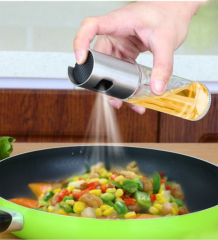 Oil & Vinegar Spray Bottle — Pump Mist Sprayer for Cooking & BBQ - Smart Living Co.