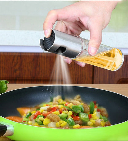 Oil & Vinegar Spray Bottle — Pump Mist Sprayer for Cooking & BBQ - Smart Living Co.
