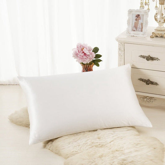 Satin Silk Pillowcase | Flower Pattern Ice Silk Cover - Smart Living Co.