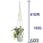 Cotton Rope Plant Hanger | Handmade Hanging Basket - Smart Living Co.
