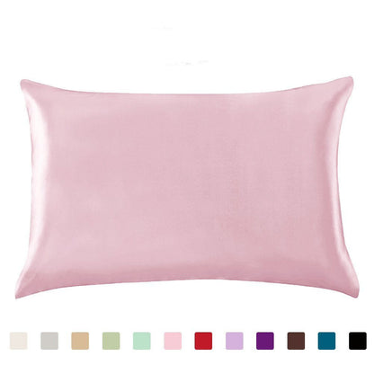 Satin Silk Pillowcase | Flower Pattern Ice Silk Cover - Smart Living Co.