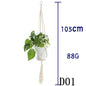 Cotton Rope Plant Hanger | Handmade Hanging Basket - Smart Living Co.