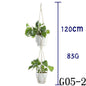 Cotton Rope Plant Hanger | Handmade Hanging Basket - Smart Living Co.