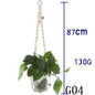 Cotton Rope Plant Hanger | Handmade Hanging Basket - Smart Living Co.