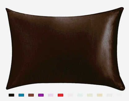 Satin Silk Pillowcase | Flower Pattern Ice Silk Cover - Smart Living Co.