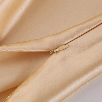 Satin Silk Pillowcase | Flower Pattern Ice Silk Cover - Smart Living Co.