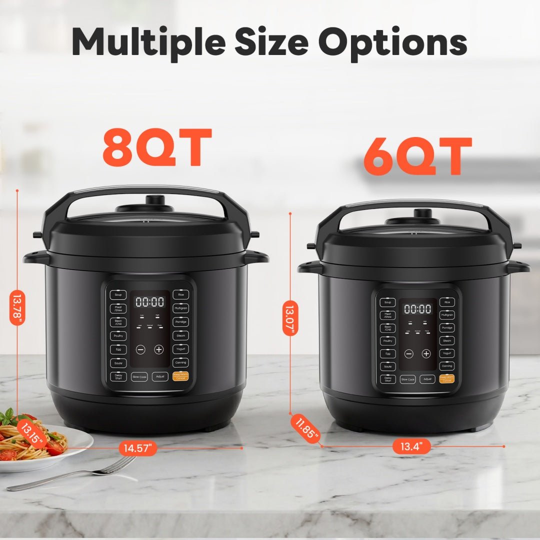Electric Pressure Cooker — 6-in-1 Multi-Cooker, 6QT & 8QT - Smart Living Co.