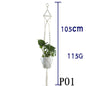 Cotton Rope Plant Hanger | Handmade Hanging Basket - Smart Living Co.