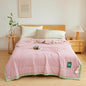 Summer Cool Quilt | Washed Cotton Soybean Fiber Comforter - Smart Living Co.