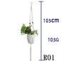 Cotton Rope Plant Hanger | Handmade Hanging Basket - Smart Living Co.