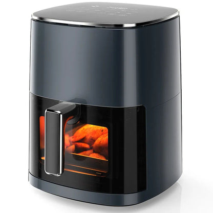 6.34 QT Air Fryer with Window – 12-in-1 Square Air Fryer 400°F - Smart Living Co.