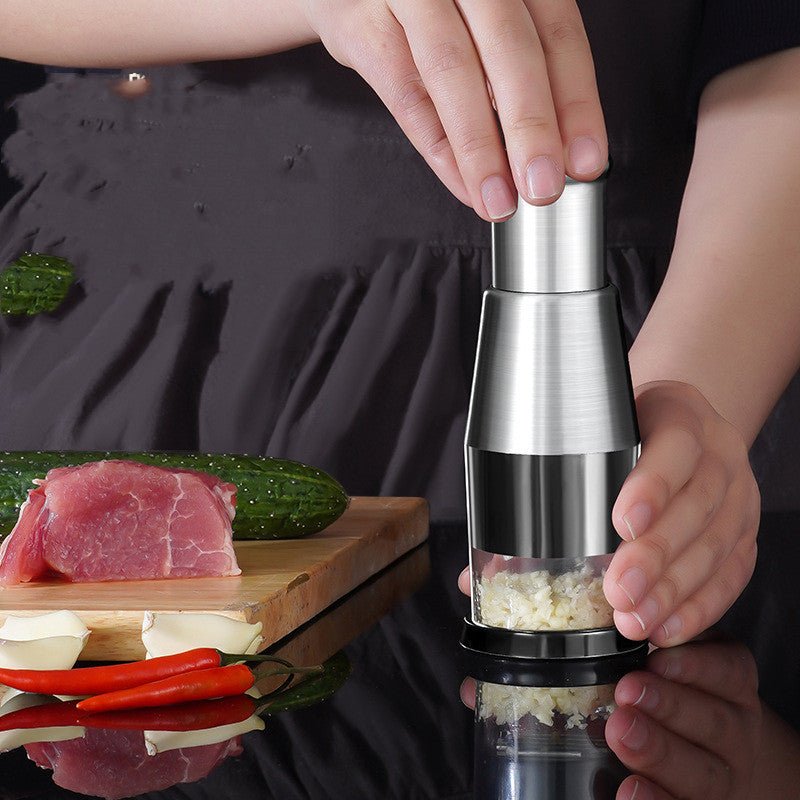 Stainless Steel Vegetable & Onion Chopper — Multi-Layer Press Dicer - Smart Living Co.