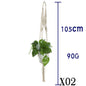 Cotton Rope Plant Hanger | Handmade Hanging Basket - Smart Living Co.
