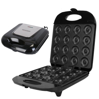 Mini Donut Maker Machine, 16-Hole – Non-Stick, 1400W - Smart Living Co.