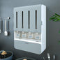 Wall-Mounted Seasoning Box Organizer – No-Punch Kitchen Storage - Smart Living Co.