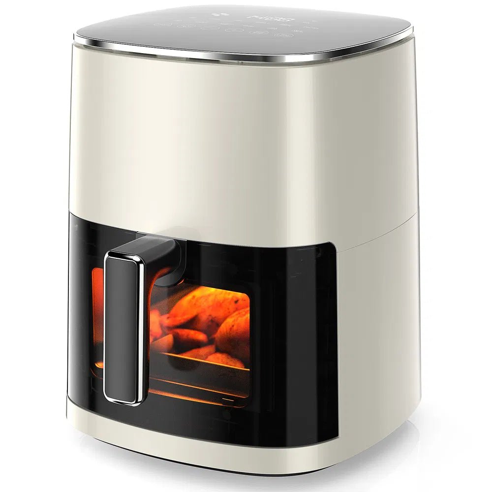 6.34 QT Air Fryer with Window – 12-in-1 Square Air Fryer 400°F - Smart Living Co.