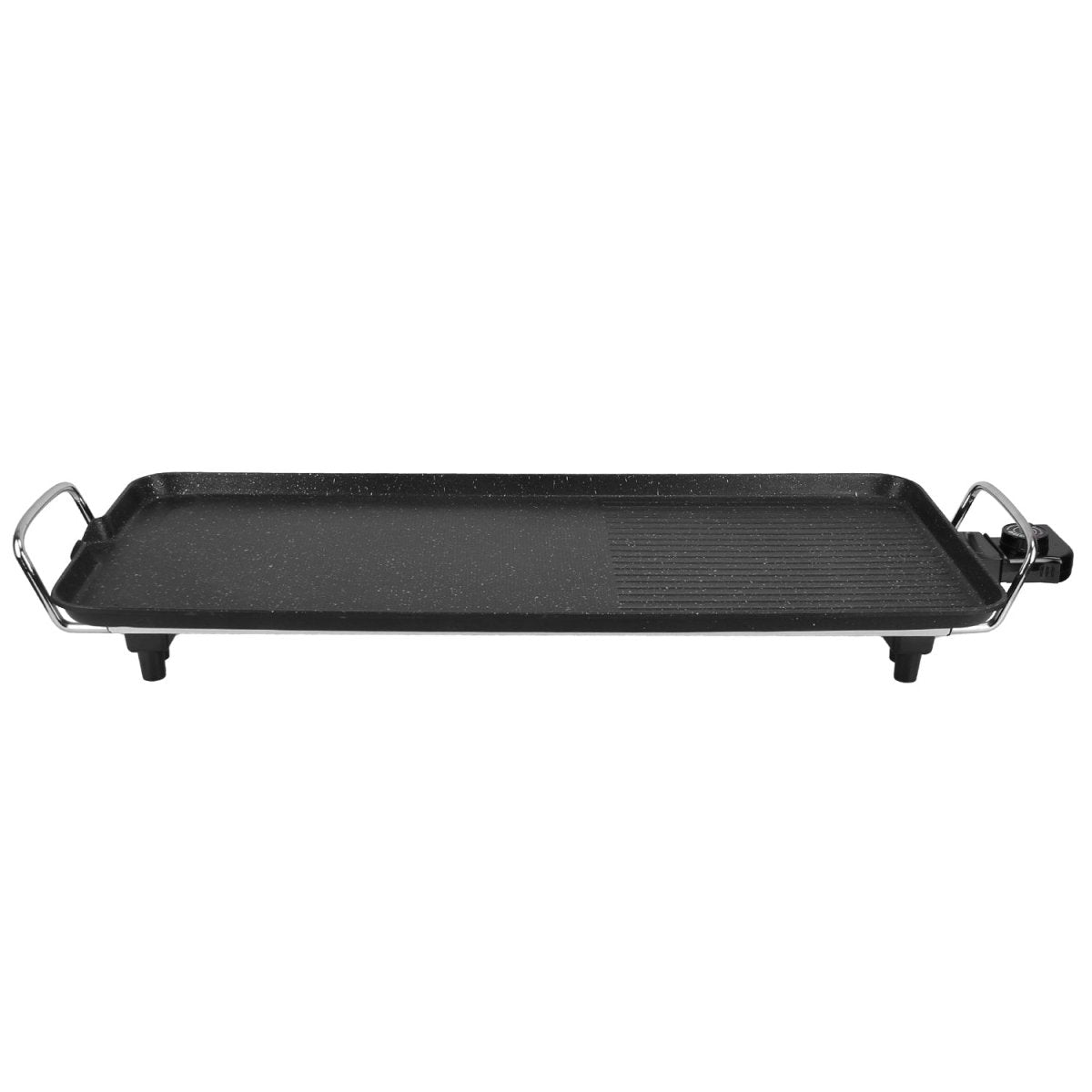Electric BBQ Grill Griddle — 1500W Non-Stick Indoor/Outdoor Hot Plate with 5 Heat Settings - Smart Living Co.