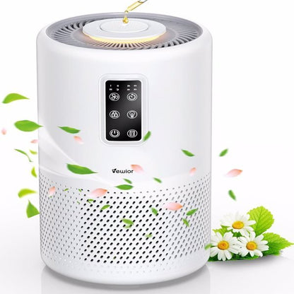 HEPA Air Purifier for Large Rooms - 1076 ft² & Sleep Mode - Smart Living Co.