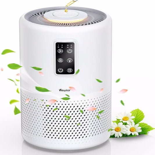 HEPA Air Purifier for Large Rooms - 1076 ft² & Sleep Mode - Smart Living Co.