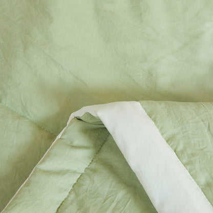 Summer Cool Quilt | Washed Cotton Soybean Fiber Comforter - Smart Living Co.