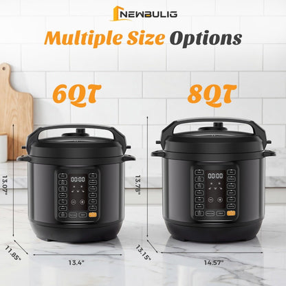Electric Pressure Cooker — 6-in-1 Multi-Cooker, 6QT & 8QT - Smart Living Co.